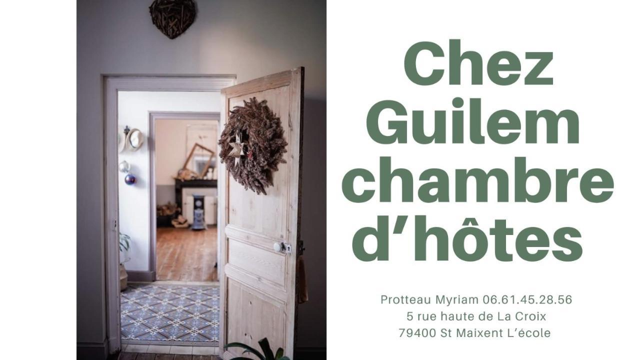 Chez Guilhem Saint-Maixent-l'Ecole Exterior foto